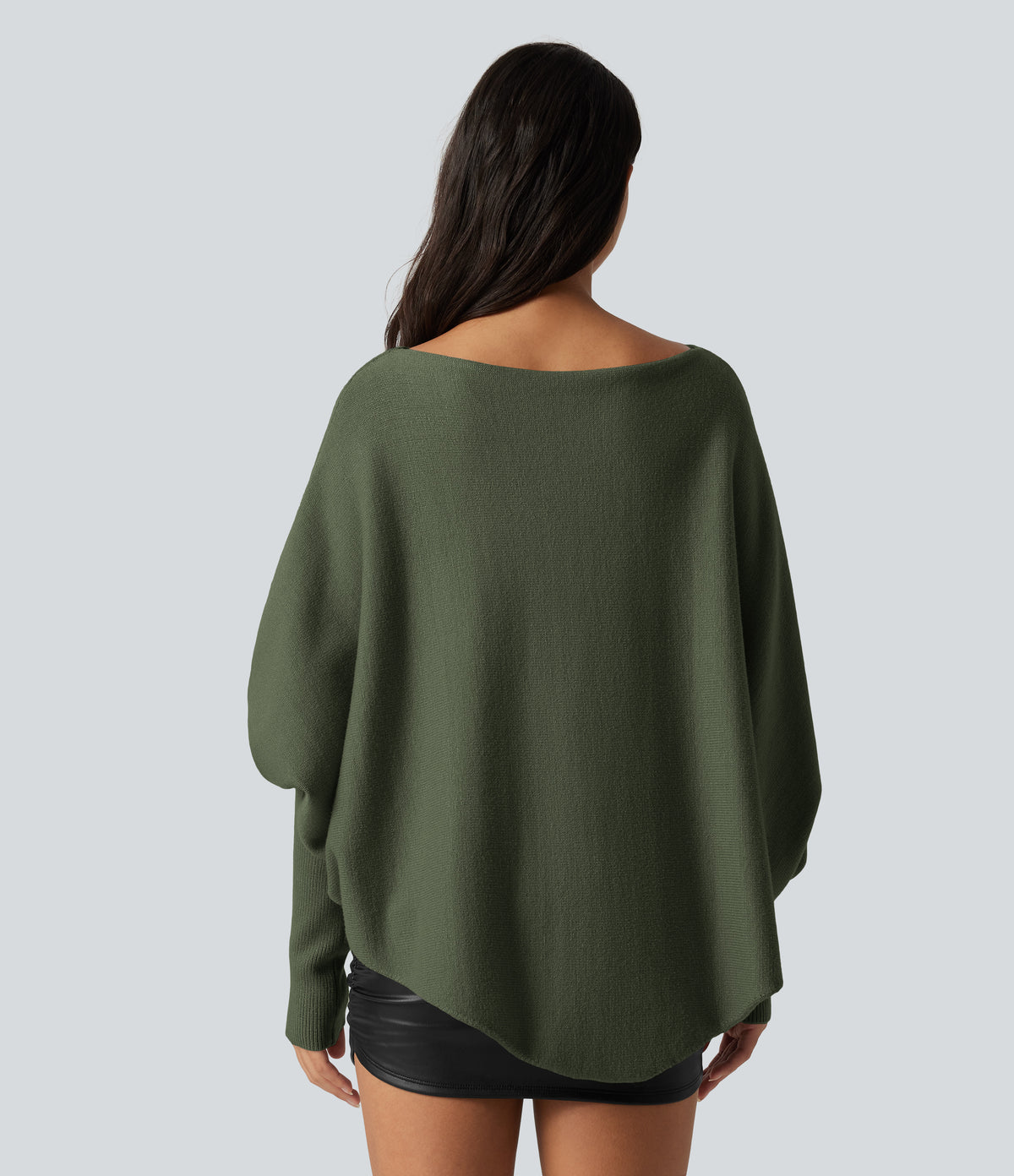 Vera Sweater — Agarwood Green