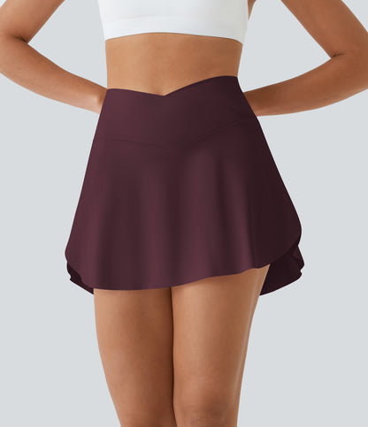 Aurea Skirt — Ink Green