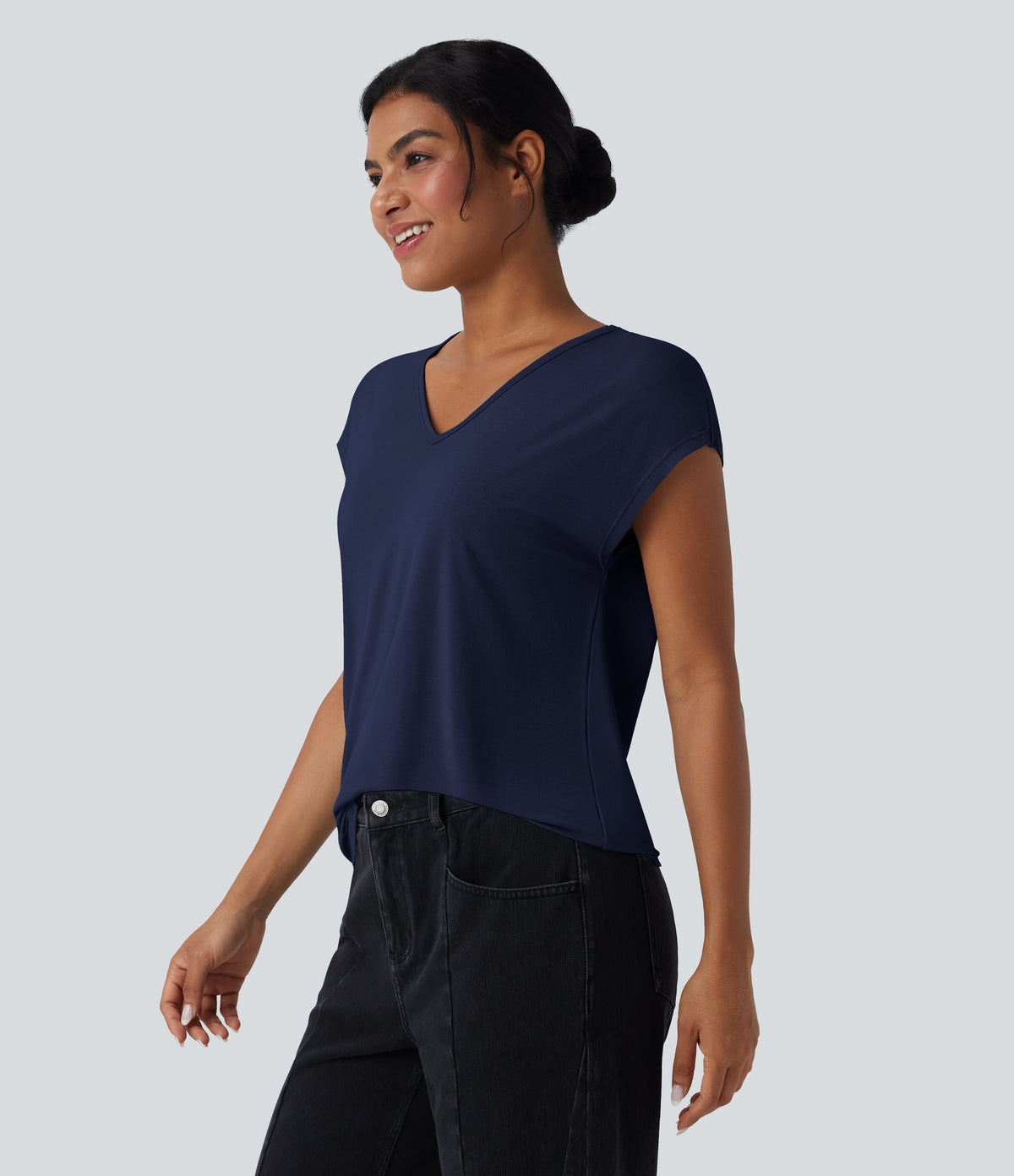 Oona T-Shirt — Maritime Blue