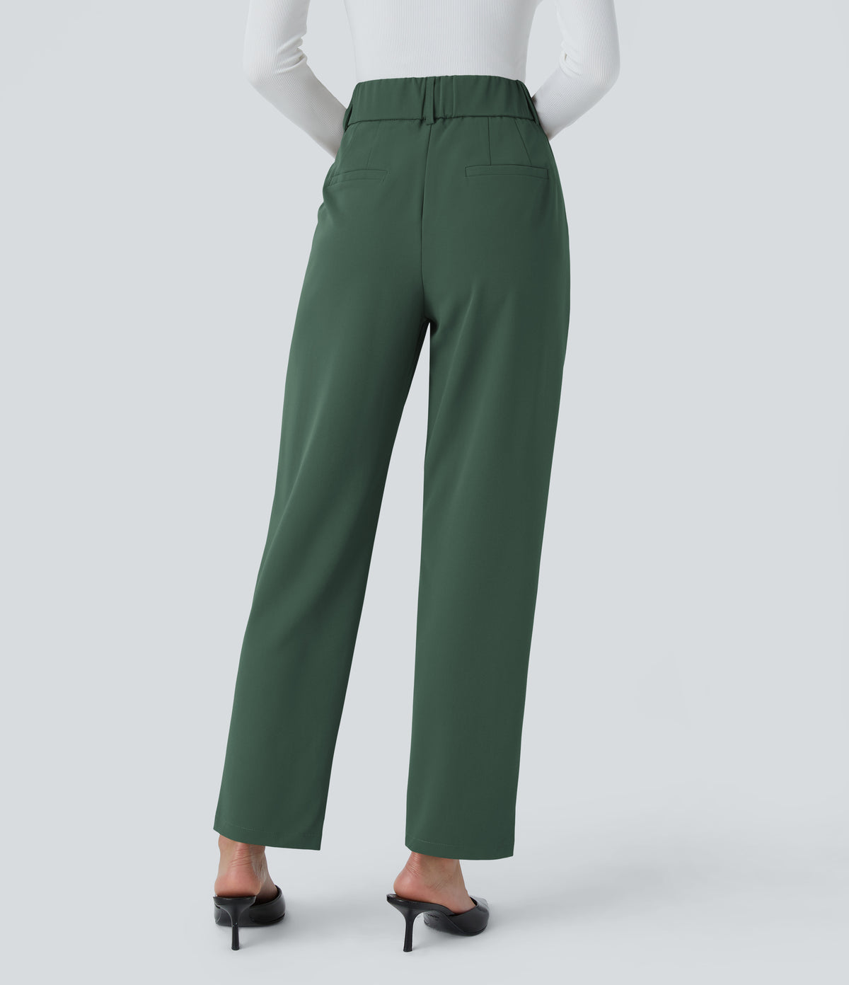 Maisie Pants — Dark Green