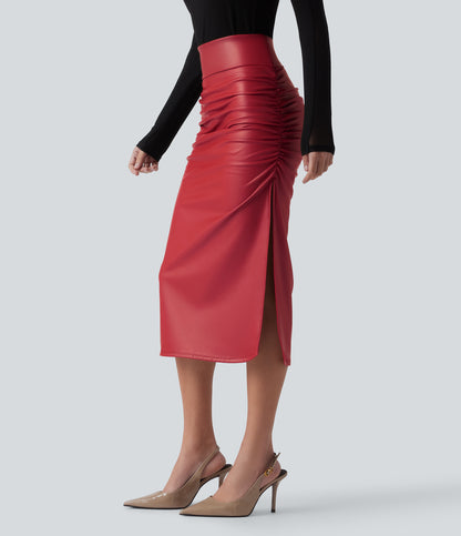 Eira Skirt — Chili Pepper