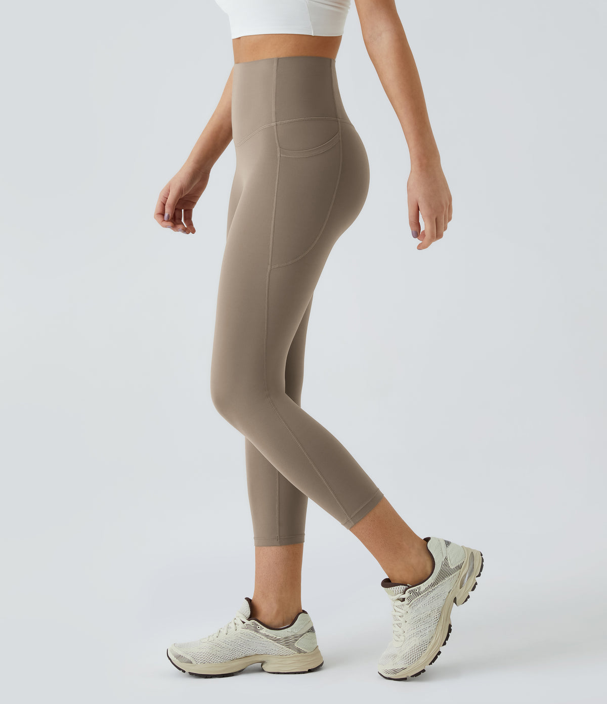 Rhea Capri Legging — Dawn Brown