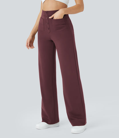 Isolde Pants — Red Mahogany