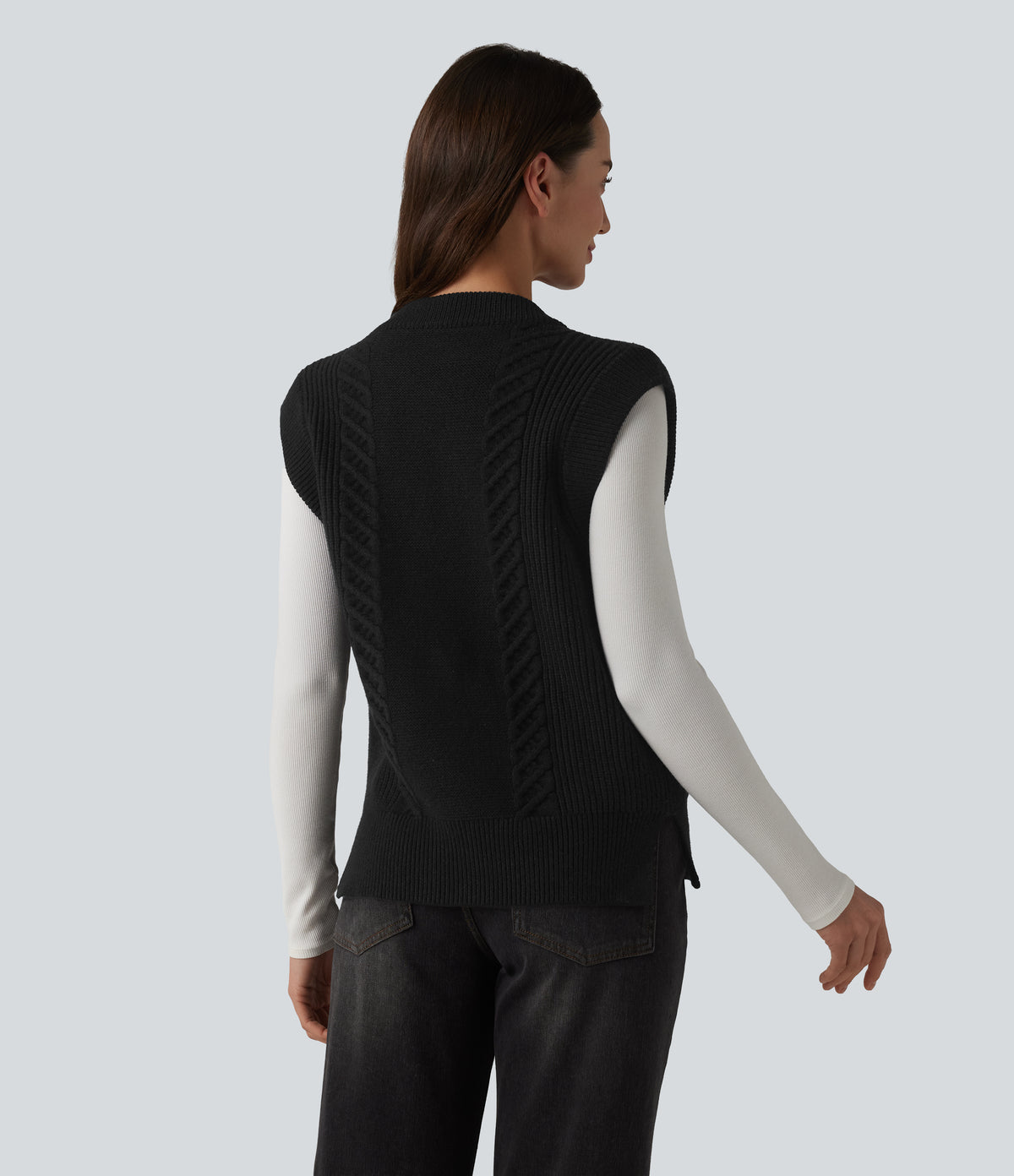 Kiara Vest — Black