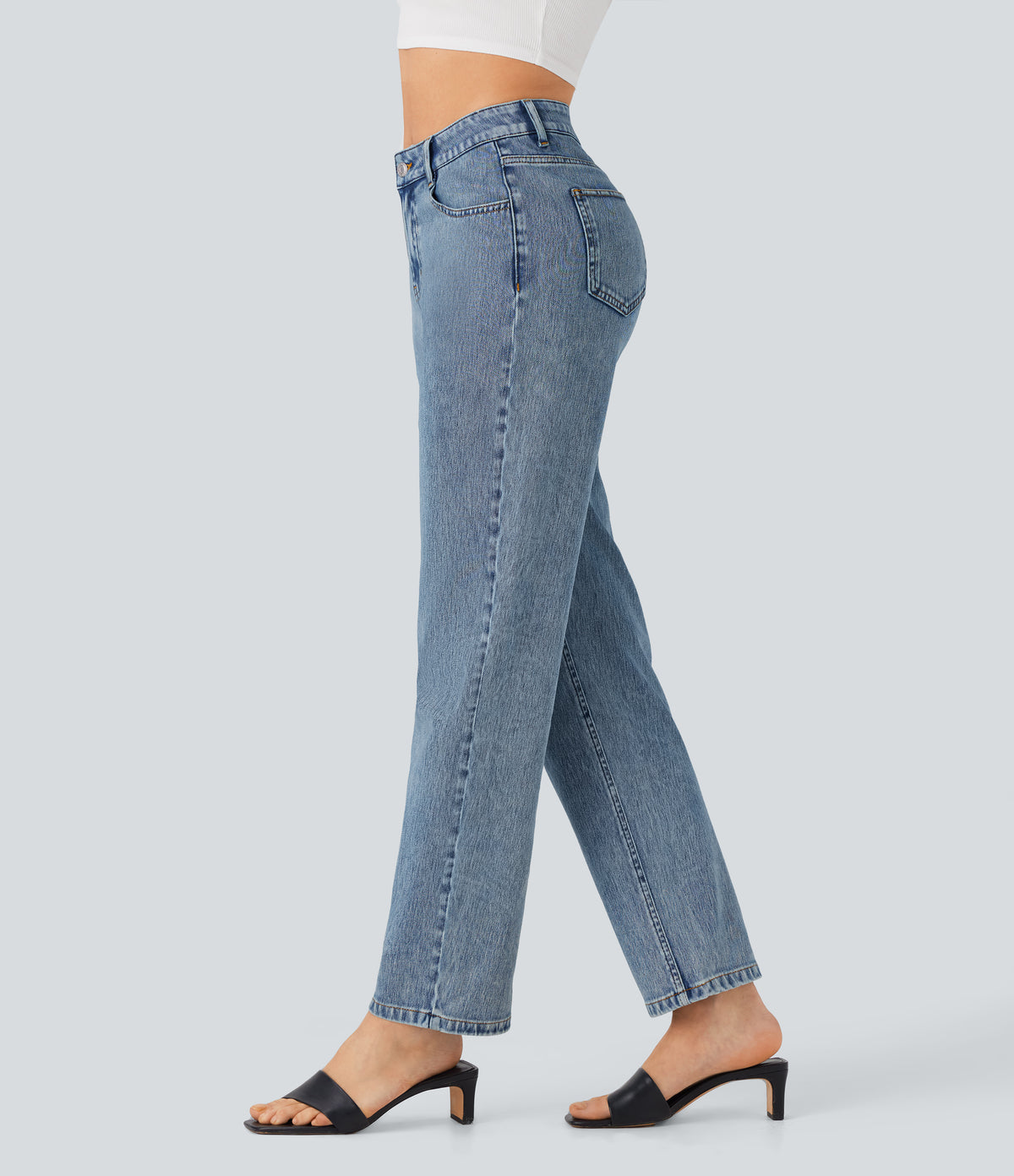 Saffron Jeans —  Blue Jasper Denim