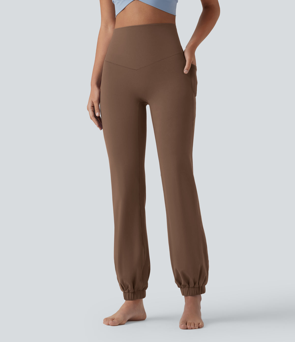 Saskia Jogger — Soft Silt