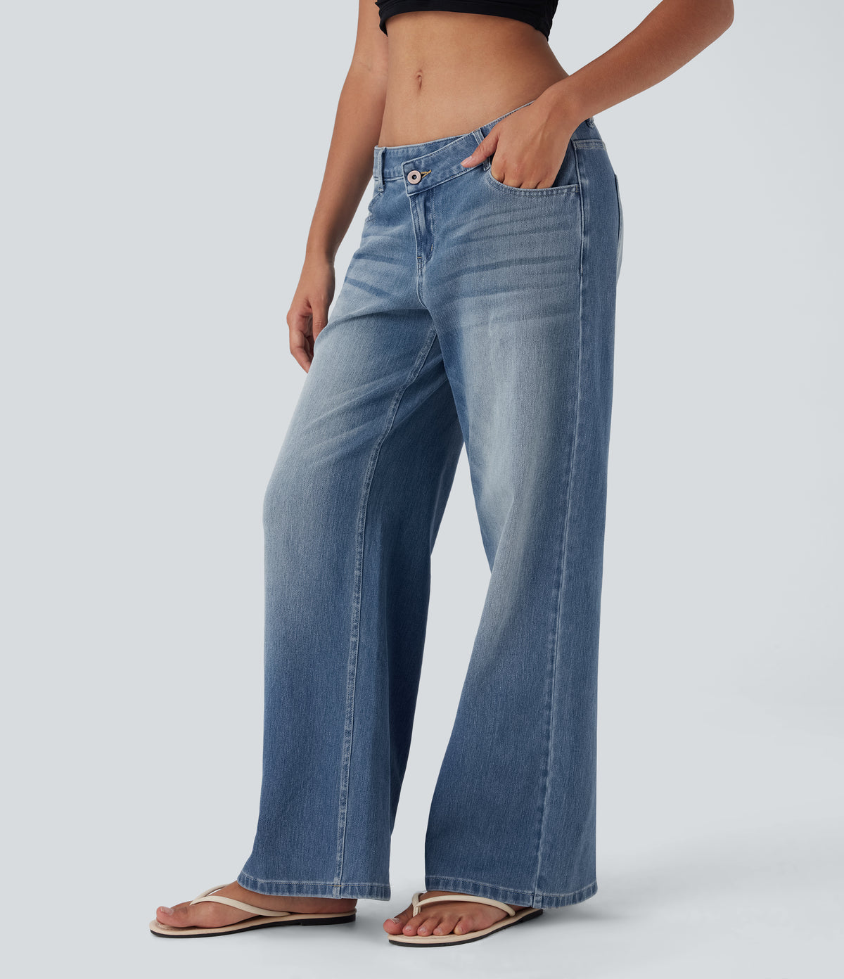 Avril Jeans — Blue Surf Denim