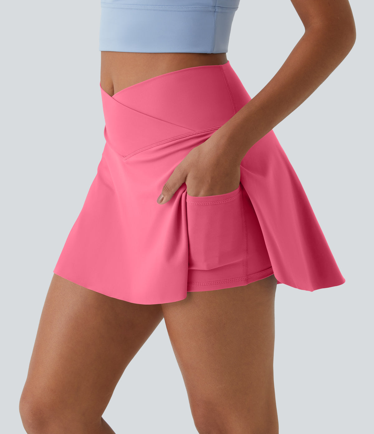 Blossom Skirt — Fuchsia Fedora