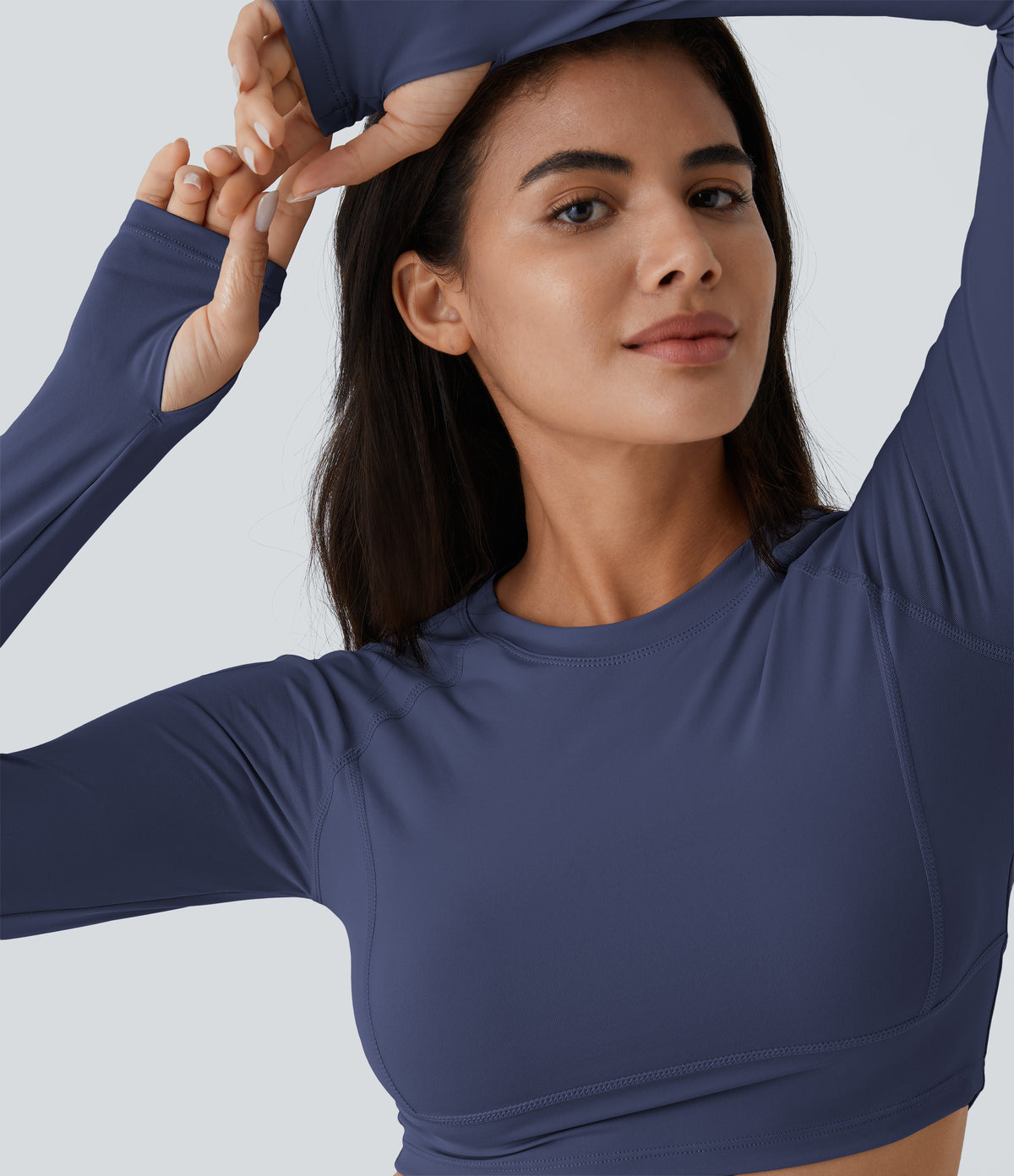 Sora Crop Top — Green Shade