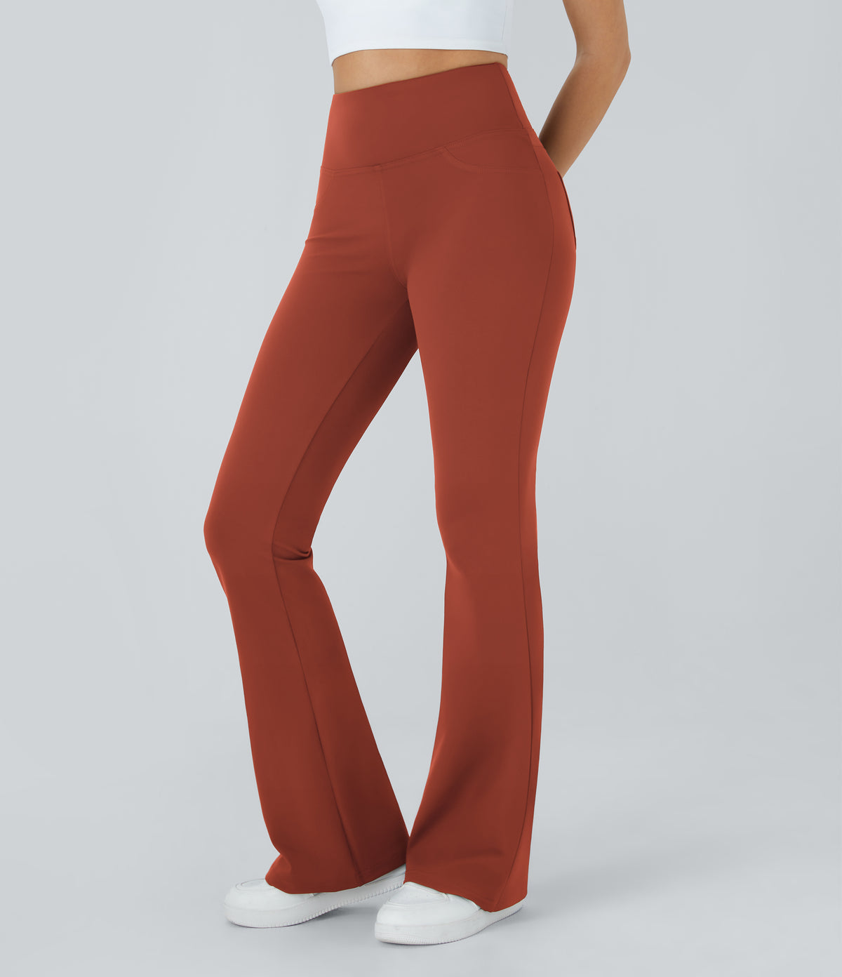 Willow Flare Legging — Silent Storm