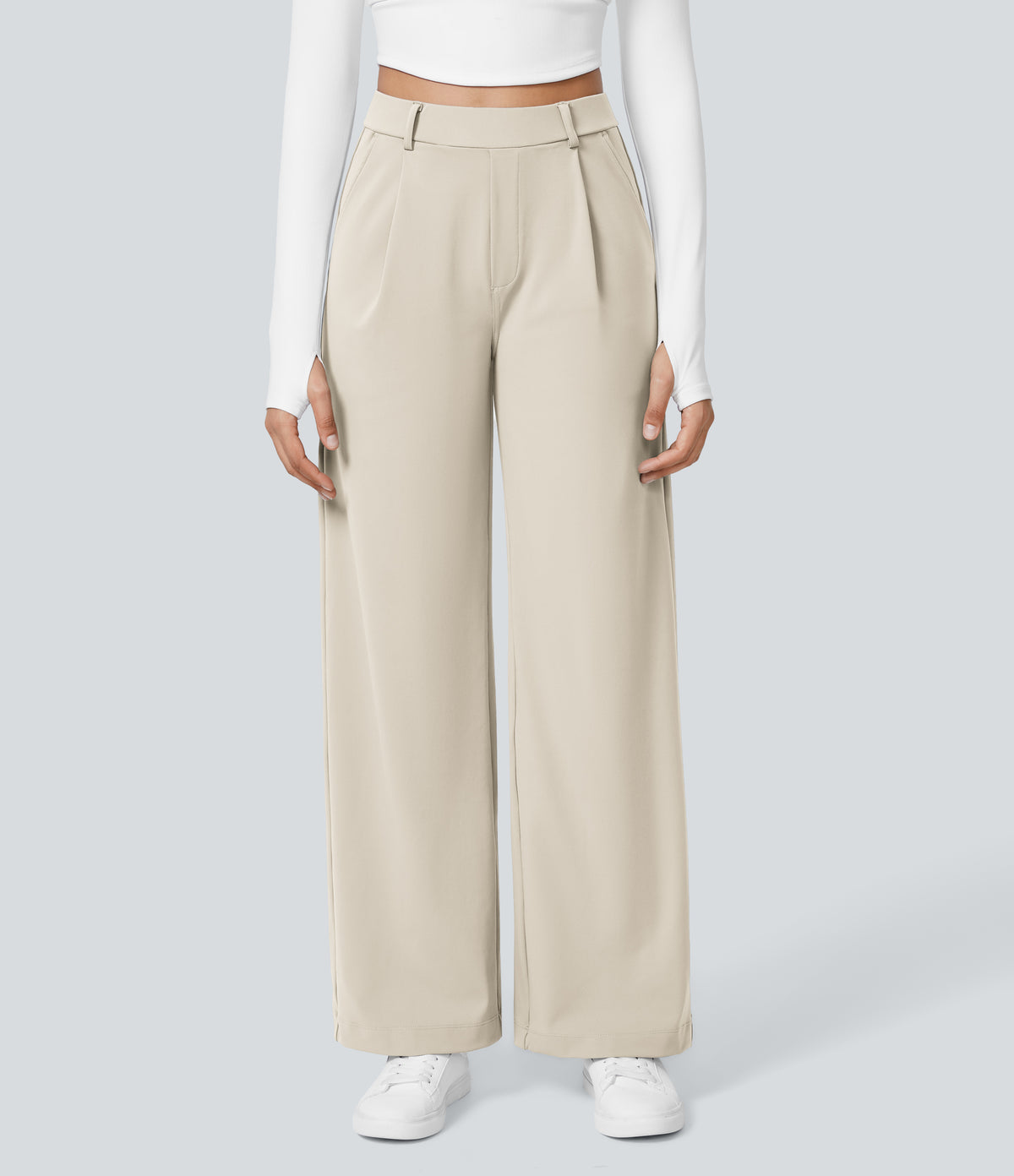 Acacia Pants — Oat Milk