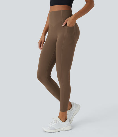 Amara Legging — Thick Earthy Brown
