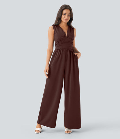 Celine Jumpsuit — Bitter Chocolate