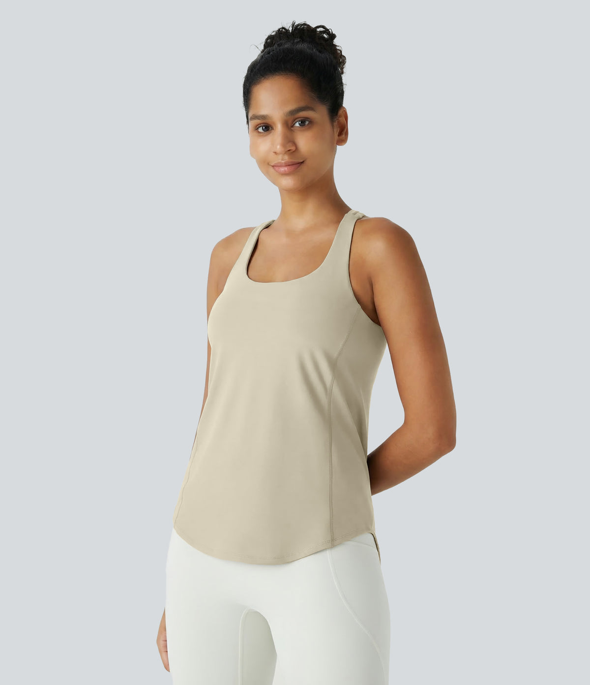 Maia Tank — Almond Milk