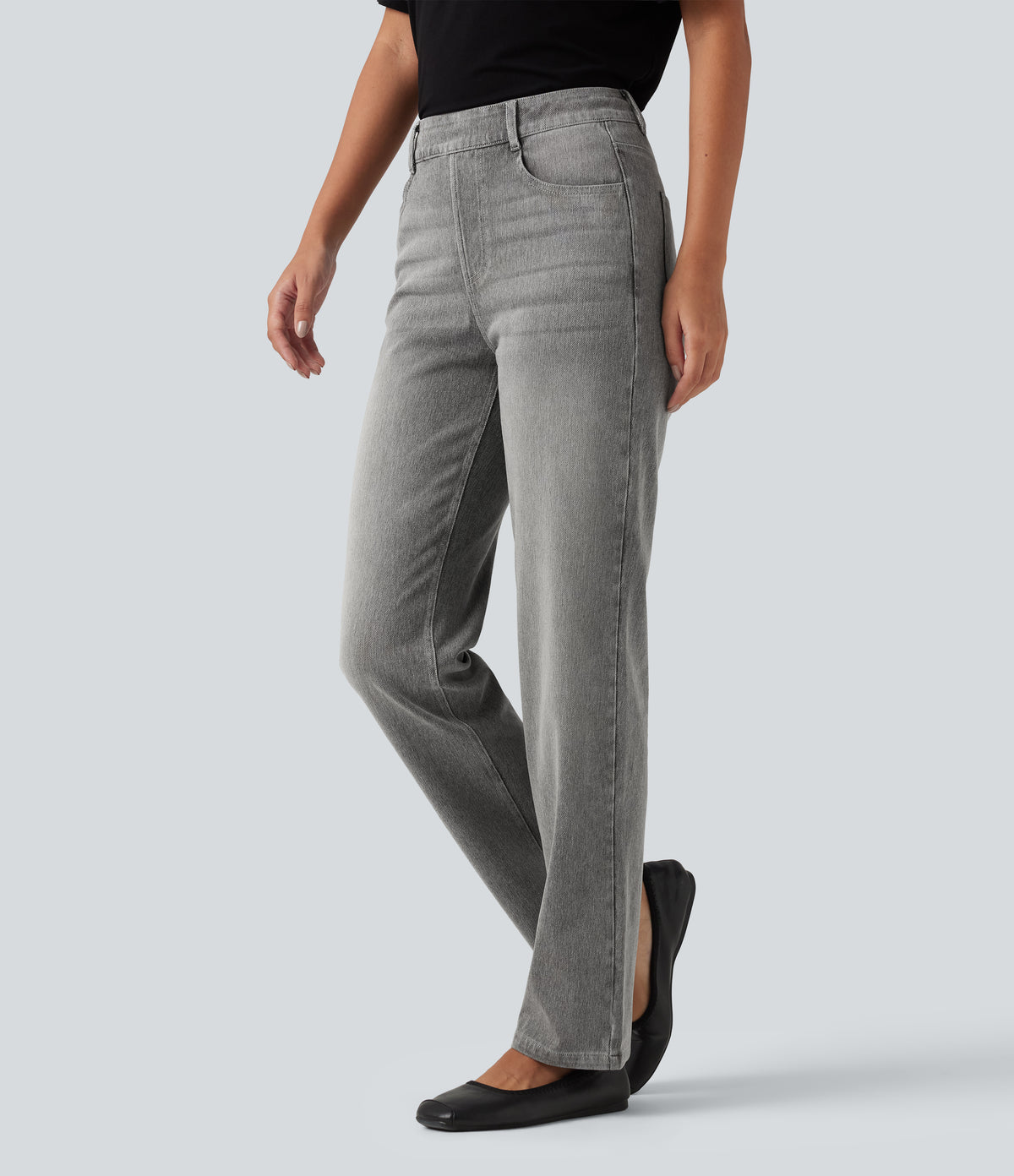 Cleo Jeans — Drizzle Denim