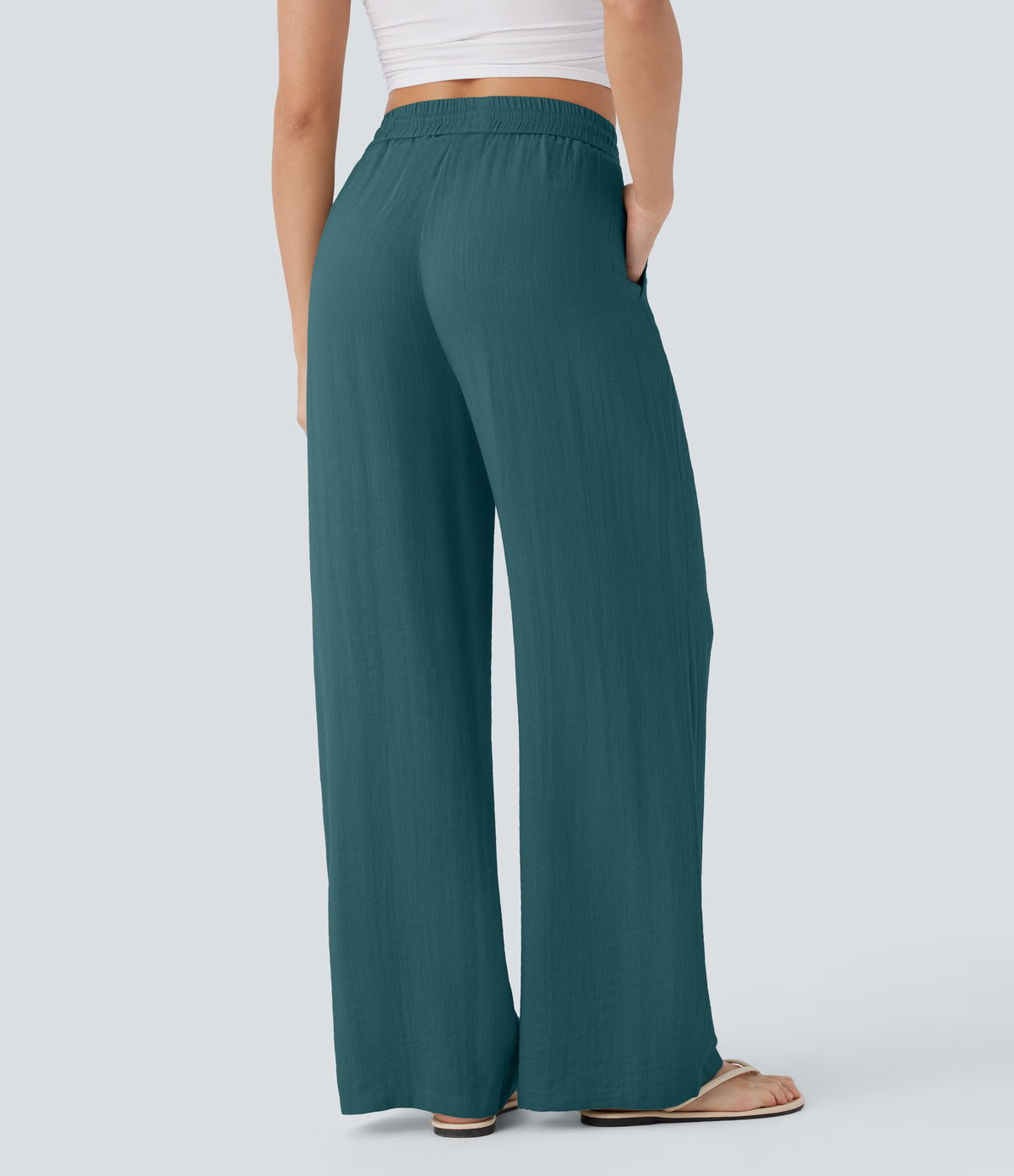 Lavinia Pants — Atlantic Deep