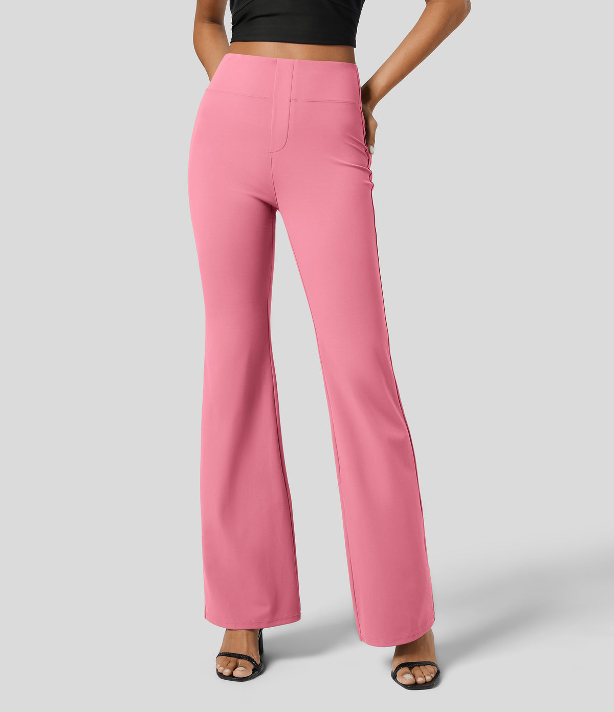 Delia Pants — Flamingo Plume