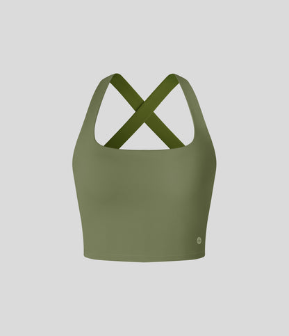 Celeste Tank — Exotic Orange
