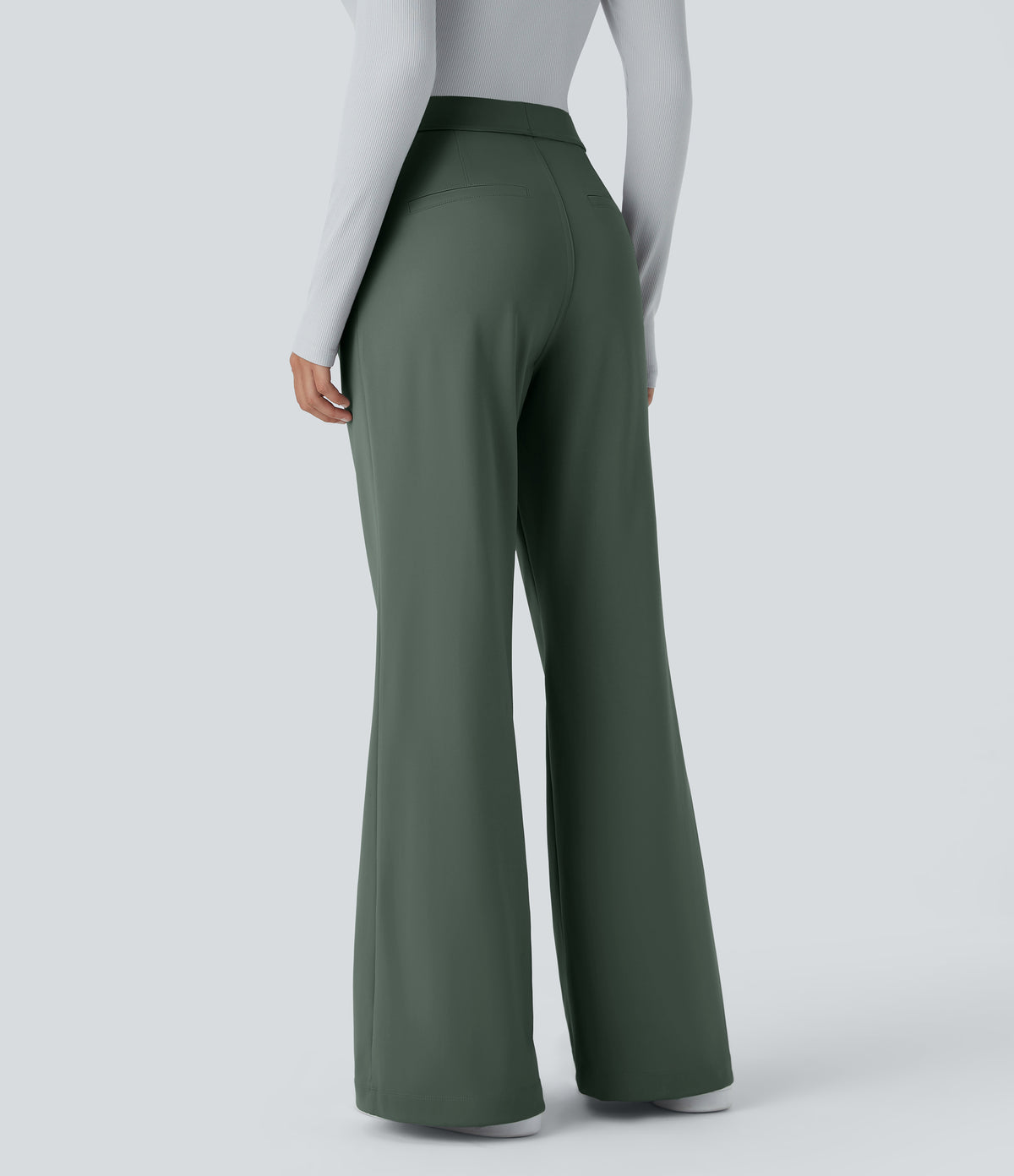 Evie Pants — Deep Aquamarine