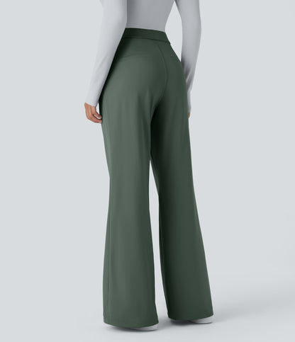 Evie Pants — Deep Aquamarine