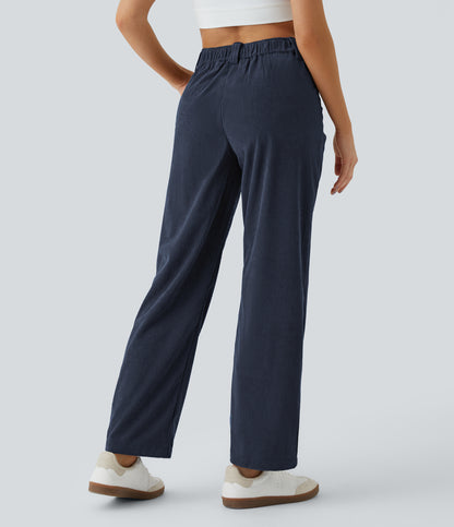 Cecily Pants — Foggy Blue