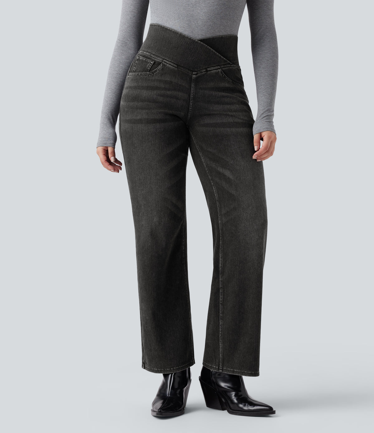 Elina Jeans — Poppy Seed Denim