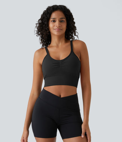 Poise Sports Bra — White
