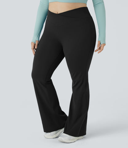 Linden Flare Legging — Black