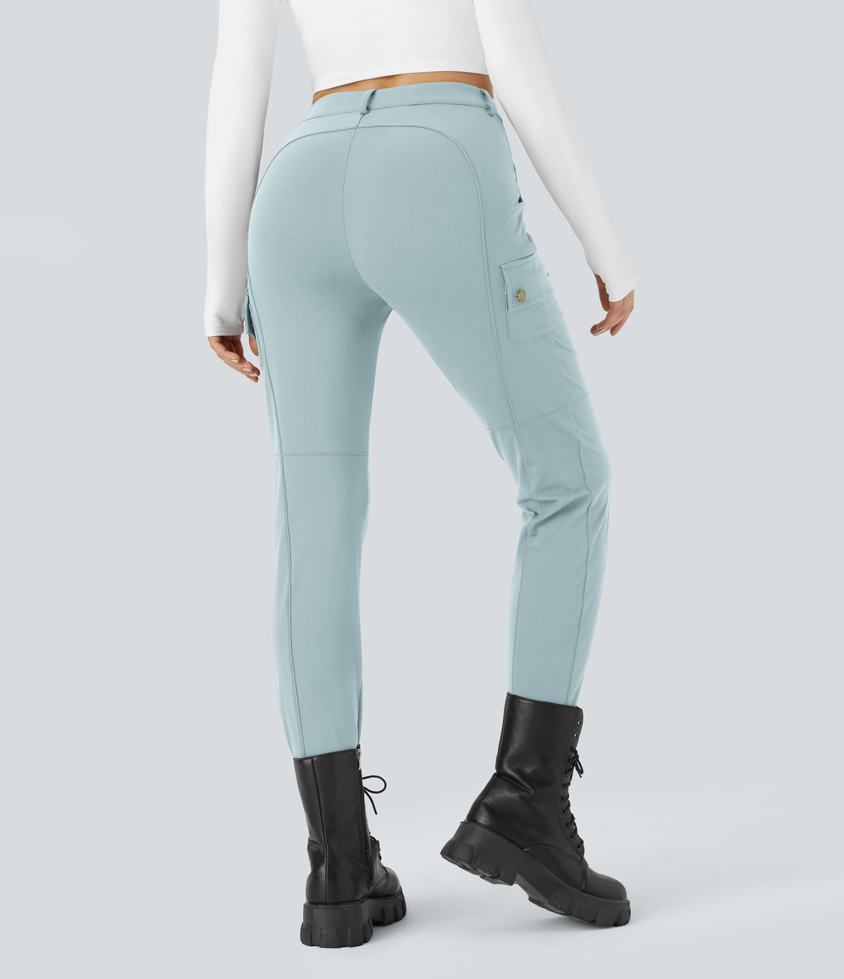 Cassia Pants — Baby Blue