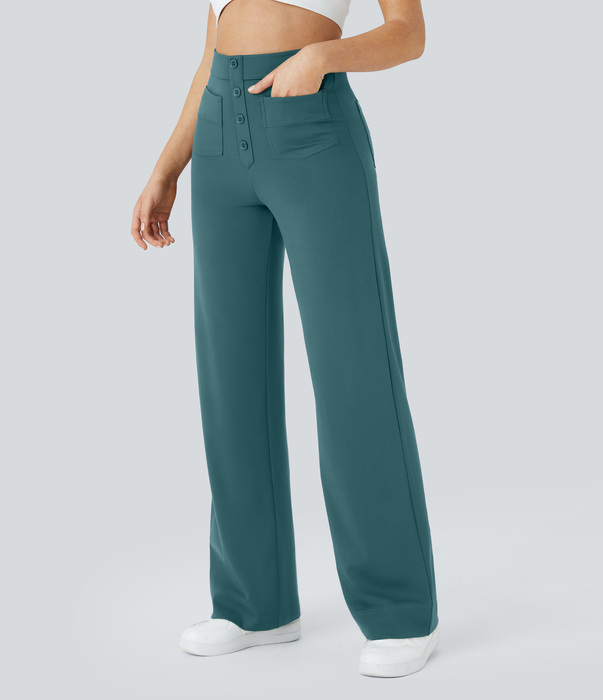 Isolde Pants — Atlantic Deep