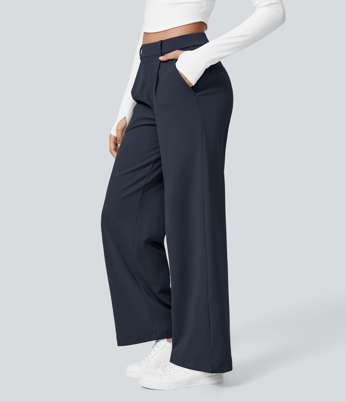 Acacia Pants — Midnight Blue