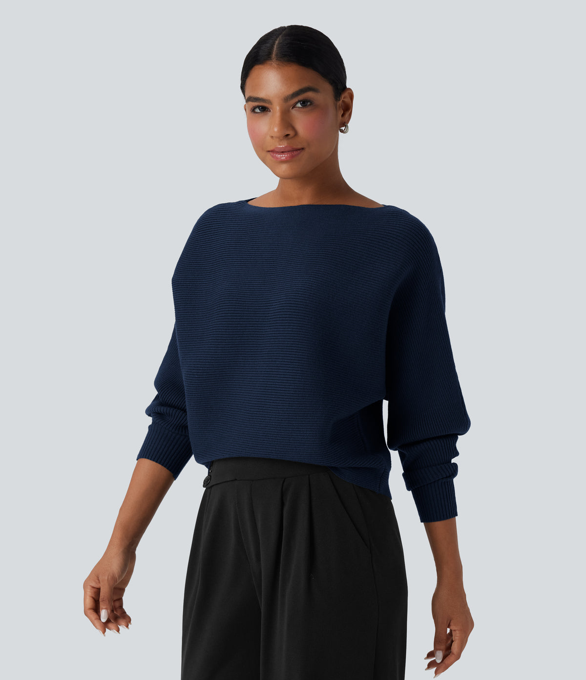 Brielle Sweater — Denim Blue