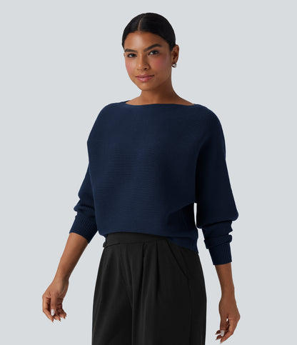 Brielle Sweater — Denim Blue