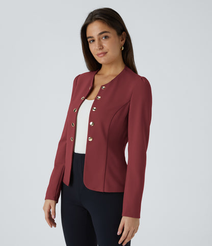 Faye Blazer — Burnt Russet