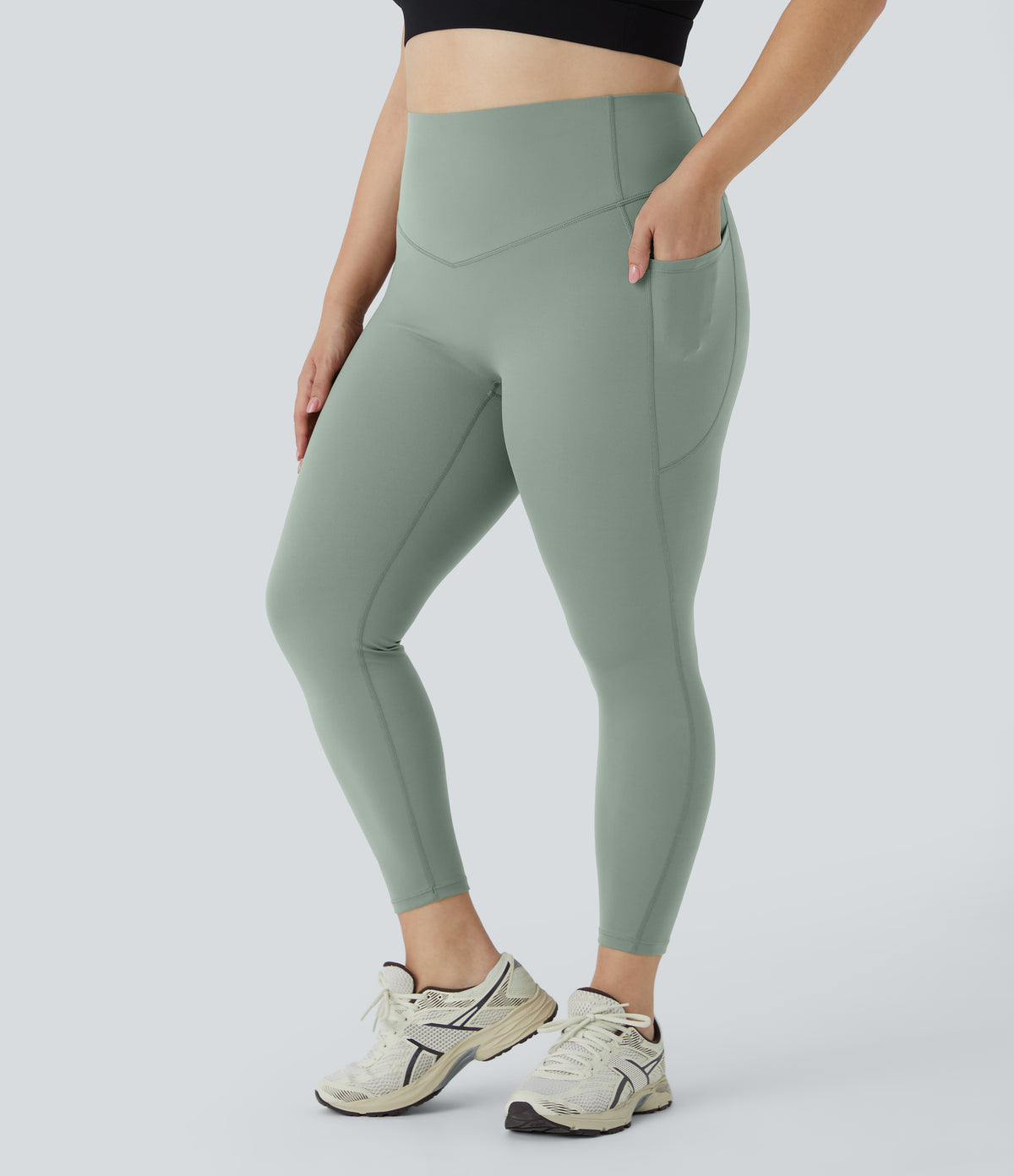 Briar Legging — Iceberg Green