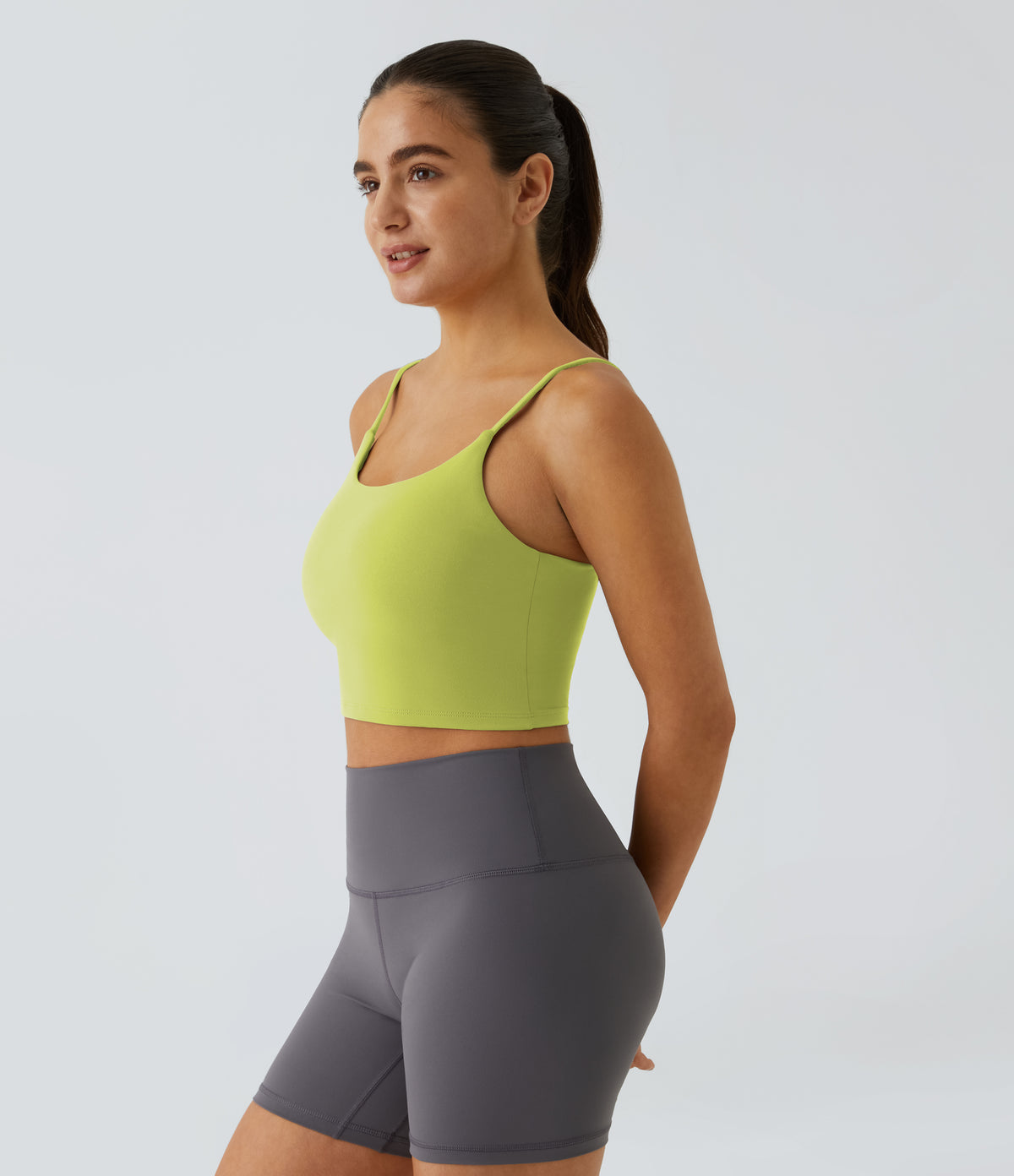 Luma Crop Top — White