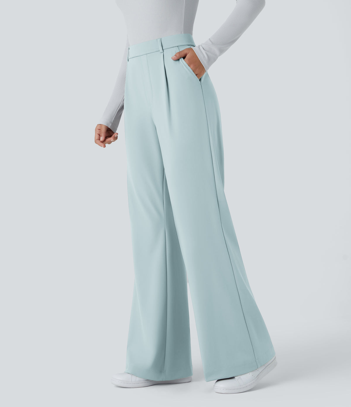 Evie Pants — Baby Blue