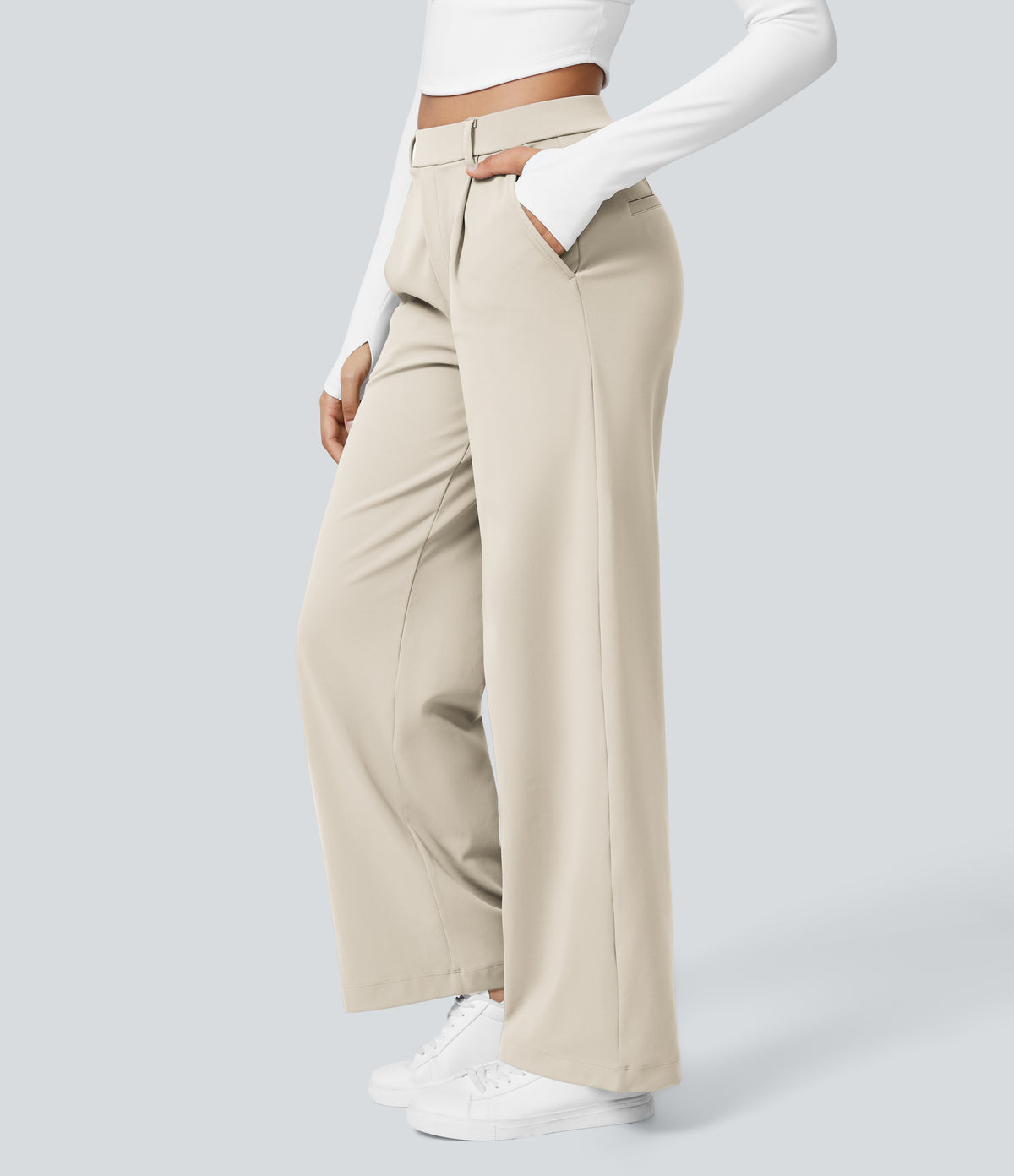 Acacia Pants — Oat Milk