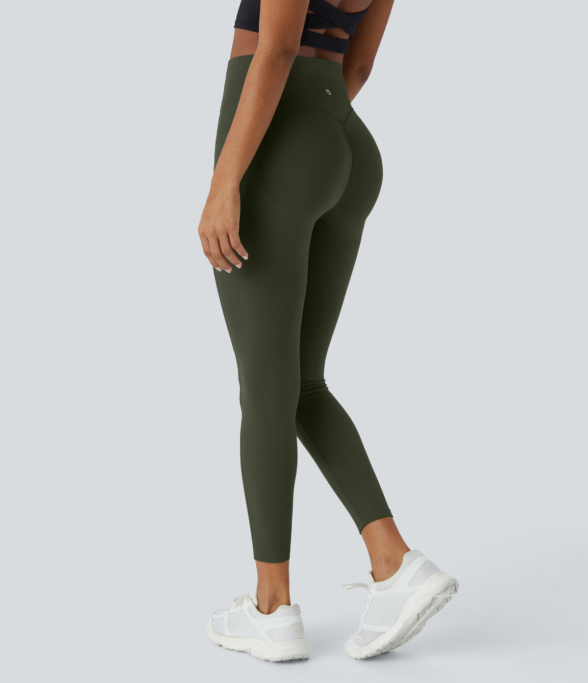 Amara Legging — Deep Woodland Green