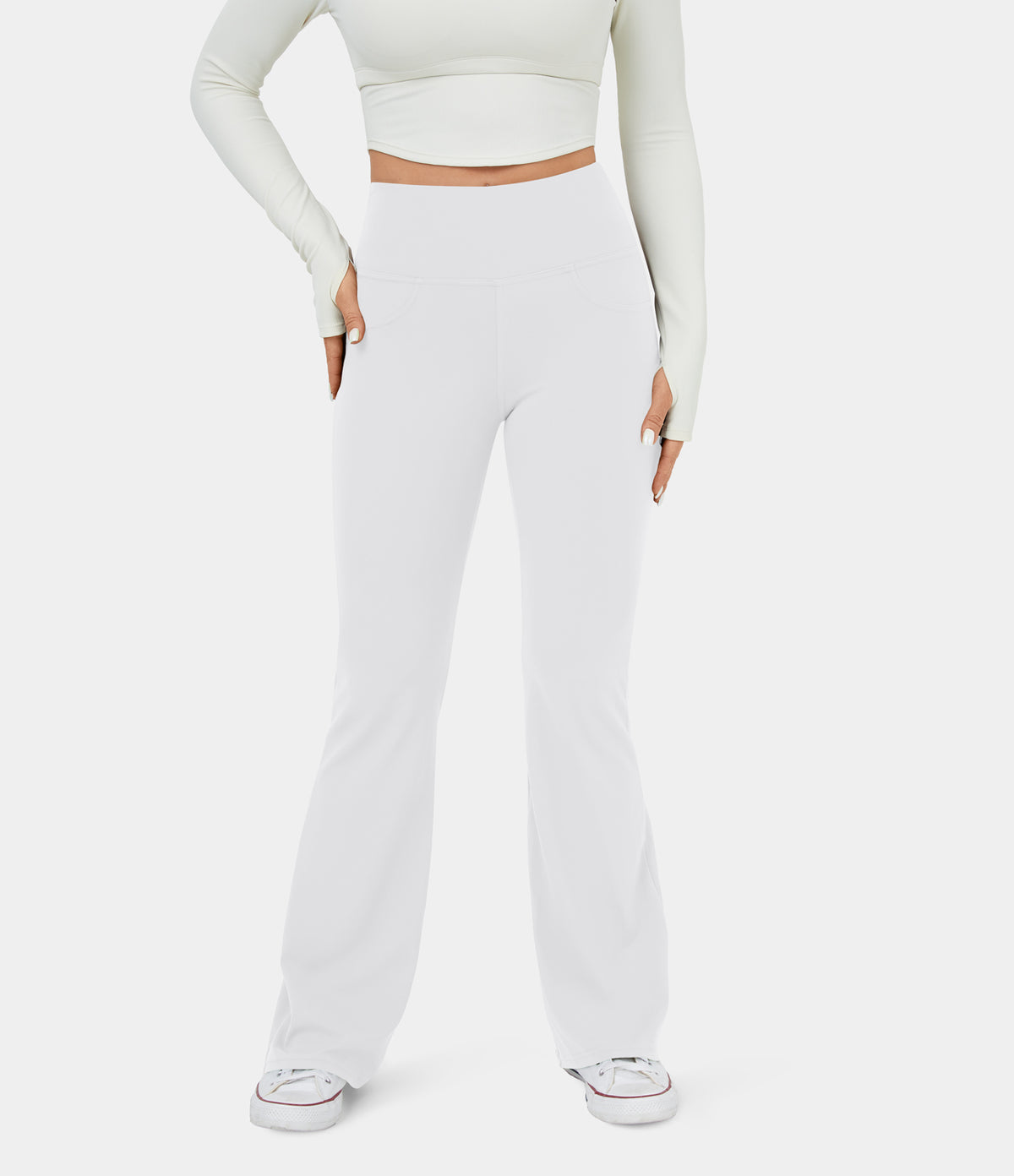 Willow Flare Legging — Black