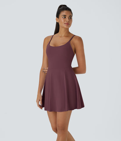 Lyra Dress — Tulip Purple
