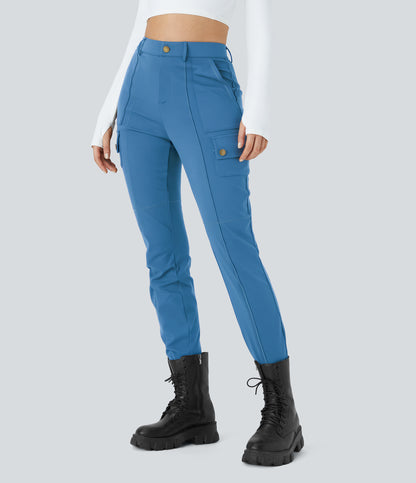 Cassia Pants — Gloomy Blue