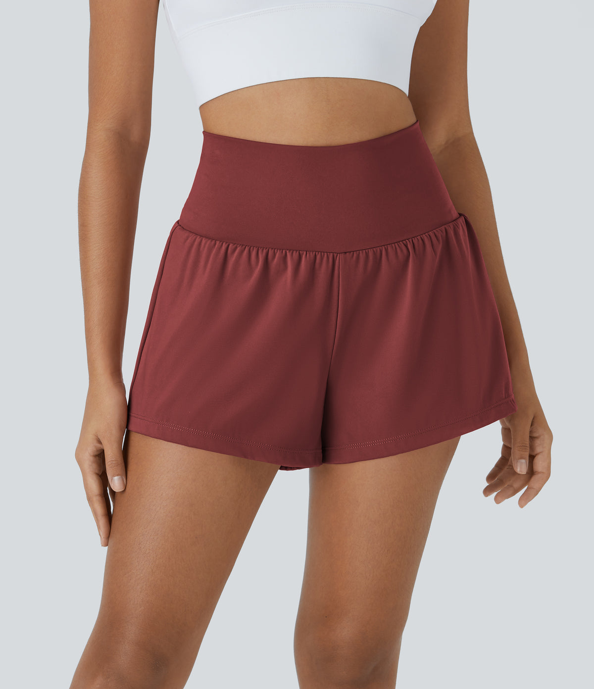 Breeze Short — Orange Rust
