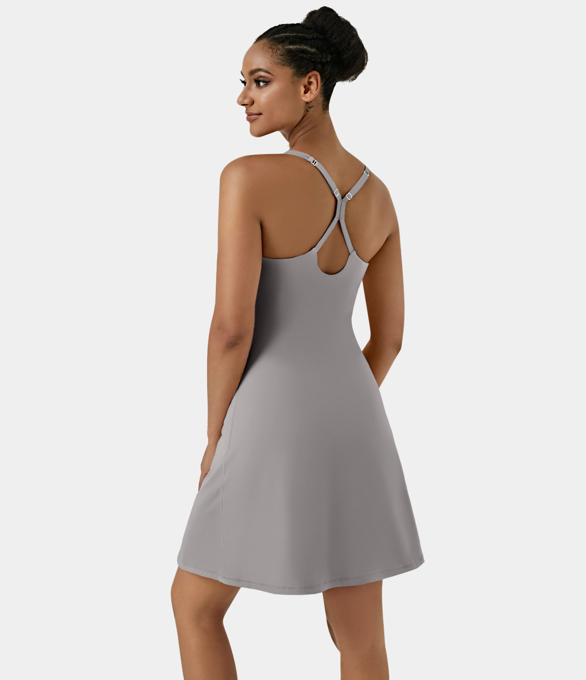Aura Dress — Gull