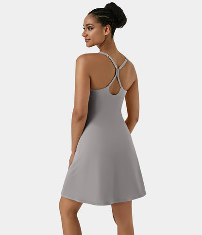 Aura Dress — Gull