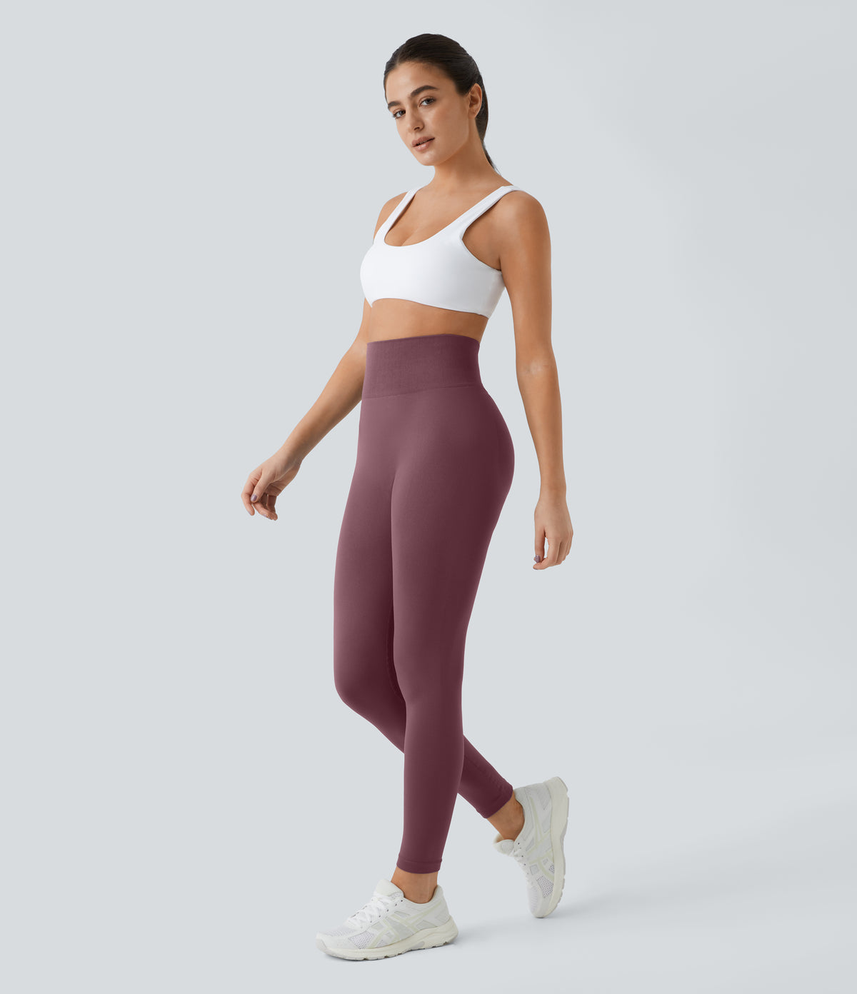 Calla Legging — Red Mahogany