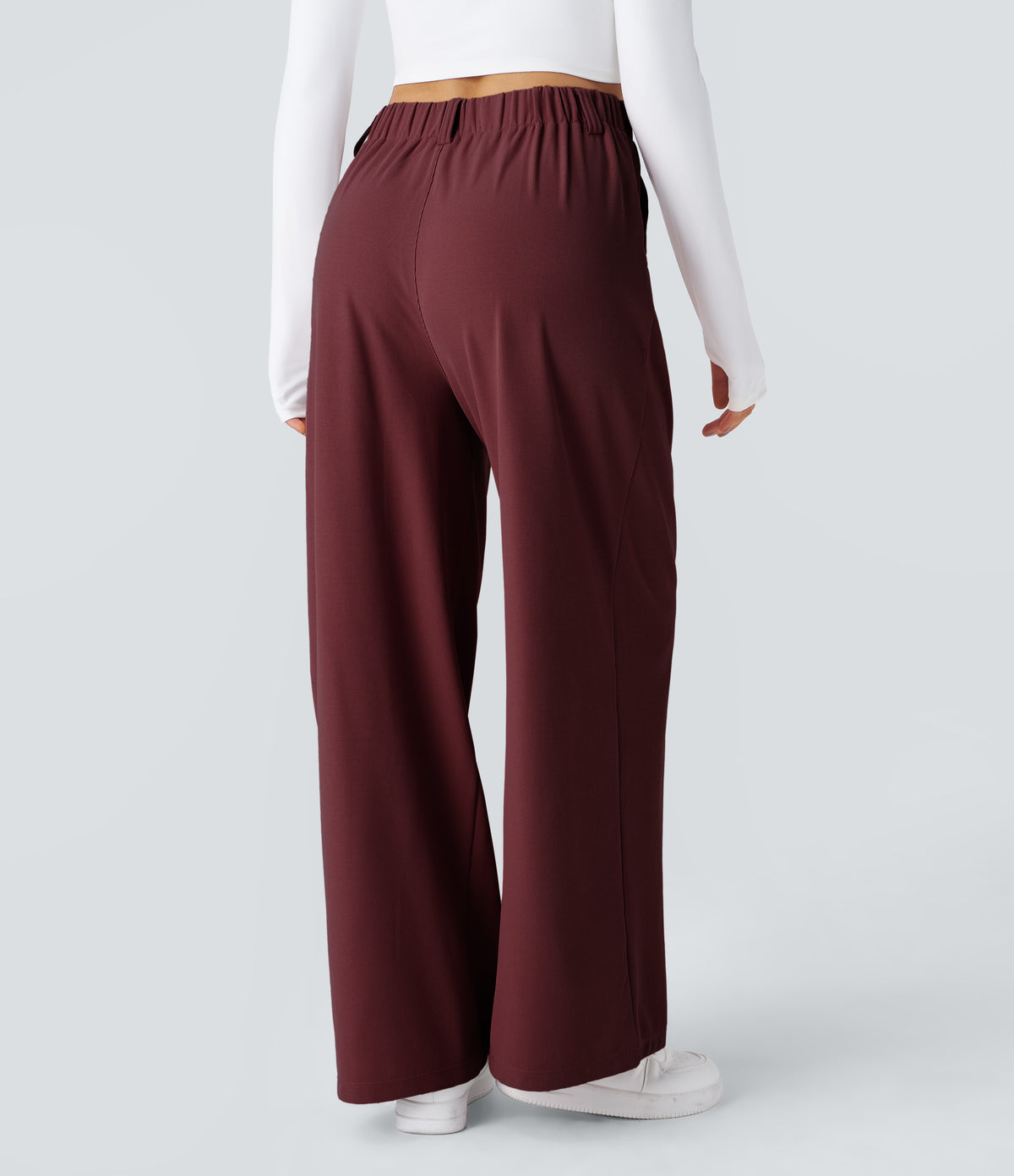 Aurora Pants — New Maroon