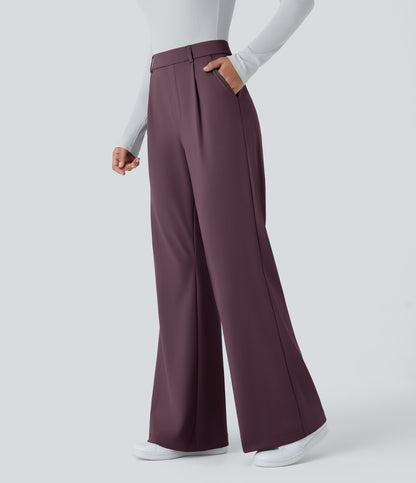Evie Pants — Dusky Evening purple