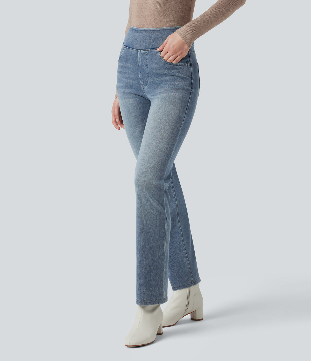 Felicity Jeans — Sunset Blue Denim