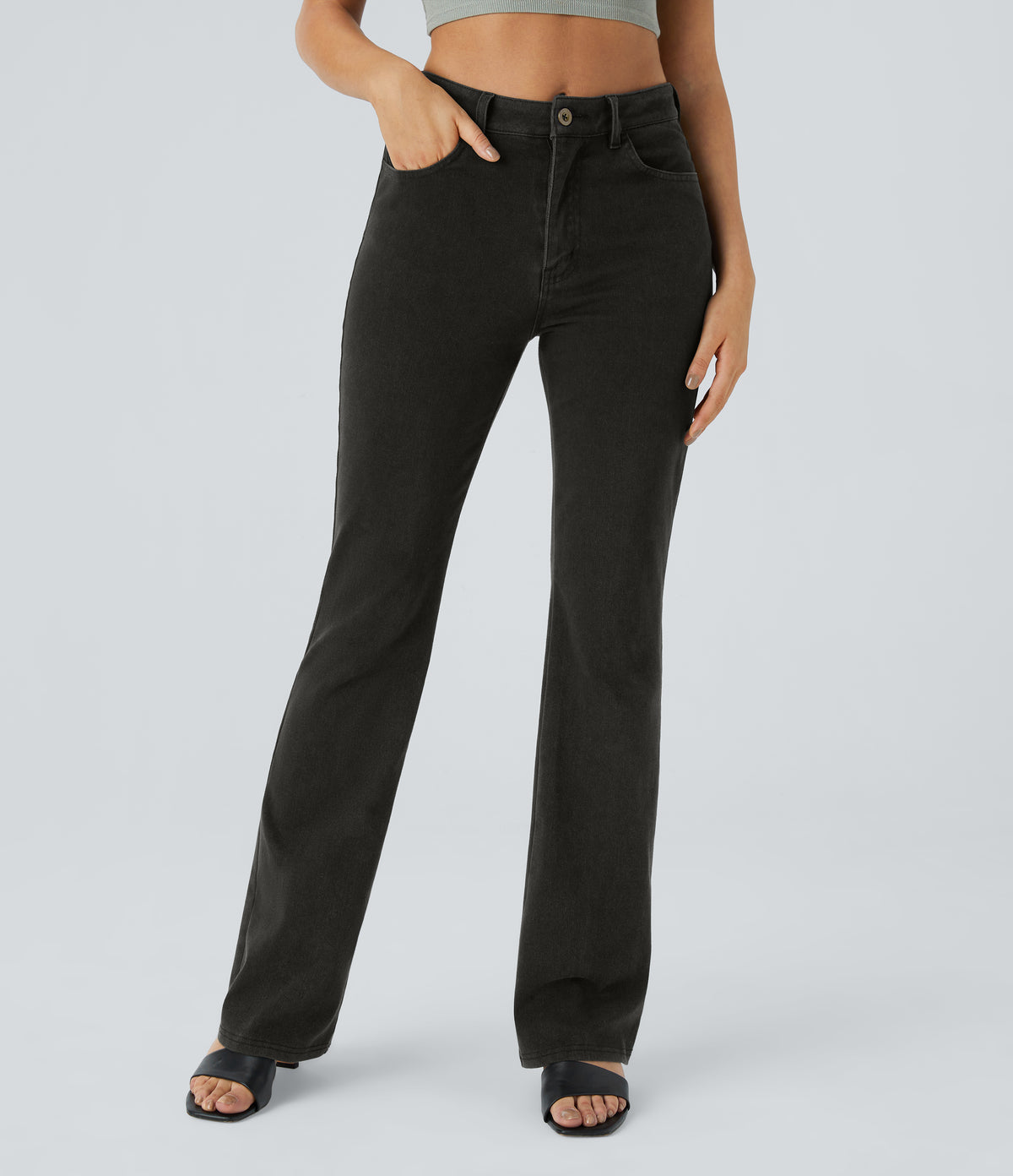Sabrina Jeans — Hemp Rope Black Denim